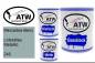 Preview: Mercedes-Benz, Lotosblau Metallic, 240: 1L Lackdose + 1L Klarlack + 500ml Härter - Set, von ATW Autoteile West.